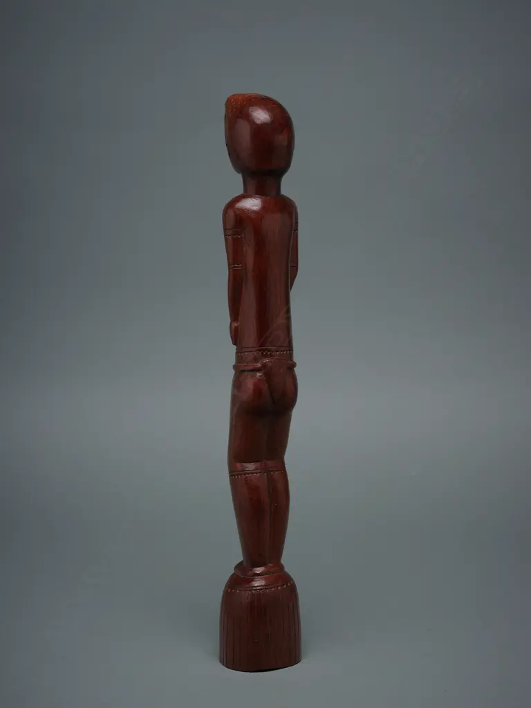 African wooden male figure, Image 1++